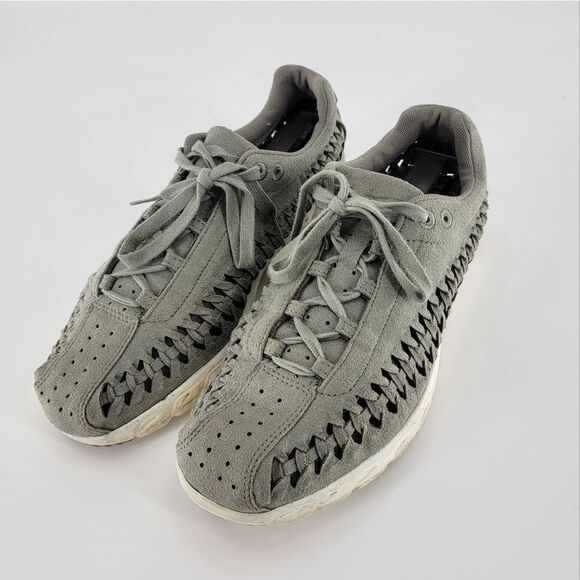 Nike mayfly shoes 10 green woven braided running - Picture 4 of 8